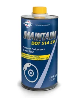 Тормозная жидкость Maintain DOT 514 LV DOT 4 / DOT 5.1 1 л FUCHS 601888861