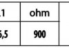 FIAT датчик частоти обертання Fiat Doblo1.9D-2.4JTD HELLA 6PU 009 146-561 (фото 2)