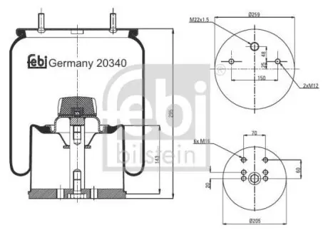 FE20340 FE20340 FEBI 20340