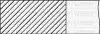 Комплект поршневих кілець FIAT DOBLO 1.3JTD 04- (70,00/+0.40) (2,0/1,5/2,0) YENMAK 91-09282-040 (фото 1)