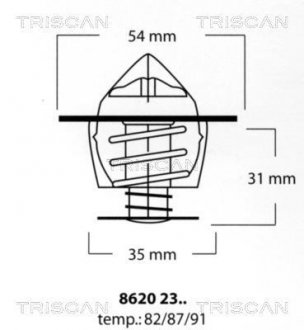 TRISCAN 86202387 (фото 1)