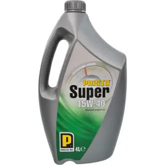 Моторна олива Super 15W-40 мінеральна 4 л PRISTA P052042