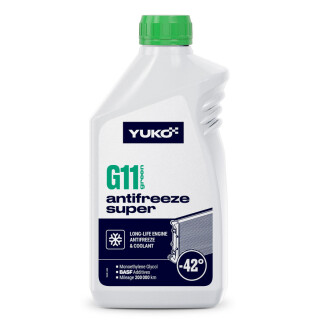 1л Antifreeze -42 (Super G11 зеленый антифриз) YUKO 15222