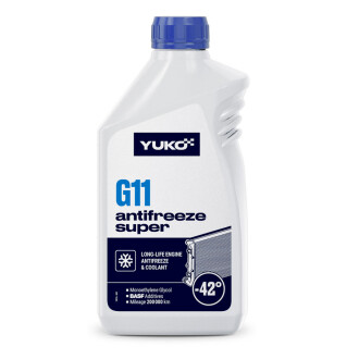 1л Antifreeze -42 (Super G11 синій антифриз) YUKO 15216