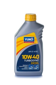 Олива моторна напівсинт. TURBOSYNT DIESEL 10W-40, 1л. YUKO 4820070242041