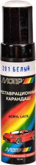 Реставрационный карандаш Белый ВАЗ MOTIP 201