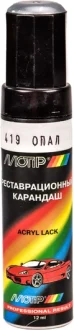 Реставрационный карандаш металлик Опал Серебристо-голубой для ВАЗ MOTIP 419
