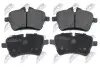 ALPHA BRAKES КОЛОДКИ ТОРМОЗНЫЕ ПЕРЕДНИЕ NTY HKP-BM-035 (фото 1)