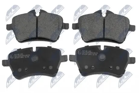 ALPHA BRAKES КОЛОДКИ ТОРМОЗНЫЕ ПЕРЕДНИЕ NTY HKP-BM-035