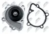 НАСОС РІДИНИ СИСТЕМИ ОХОЛОДЖЕННЯ | DODGE CALIBER 2.4 06-, JEEP COMPASS 2.4 06-, JEEP PATRIOT 2.4 08- NTY CPW-CH-011 (фото 4)