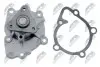 НАСОС РІДИНИ СИСТЕМИ ОХОЛОДЖЕННЯ | DODGE CALIBER 2.4 06-, JEEP COMPASS 2.4 06-, JEEP PATRIOT 2.4 08- NTY CPW-CH-011 (фото 5)