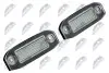ЛІХТАР ОСВІТЛЕННЯ НОМЕРНОГО ЗНАКА | /REJESTRACYJNEJ/VOLVO C30 2006-,S40 II 2004-,XC60 2008-,S60 II 2010-,XC70 2007-,XC90 2002-/CAN-BUS/LED/ NTY ELP-VV-000 (фото 1)
