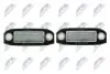 ЛІХТАР ОСВІТЛЕННЯ НОМЕРНОГО ЗНАКА | /REJESTRACYJNEJ/VOLVO C30 2006-,S40 II 2004-,XC60 2008-,S60 II 2010-,XC70 2007-,XC90 2002-/CAN-BUS/LED/ NTY ELP-VV-000 (фото 3)