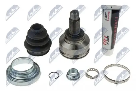 ШАРНІР РІВНИХ КУТОВИХ ШВИДКОСТЕЙ | BMW 1/2 F2 116D/118D/120D 11-, 3/3GT F3 316D/318D/320D 11-, 4 F3 418D/420D 12- /ЗАД,Л/П/ NTY NPZ-BM-017