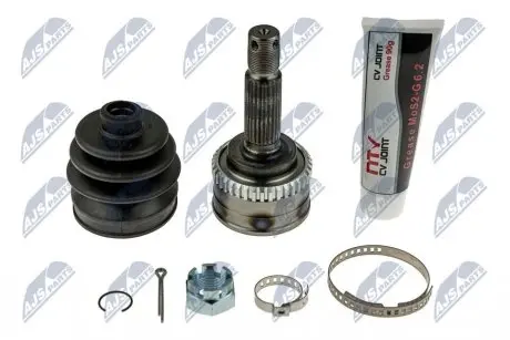 ШАРНІР РІВНИХ КУТОВИХ ШВИДКОСТЕЙ | HYUNDAI ATOS 1.0I 97- /+ABS=38T/ NTY NPZ-HY-512