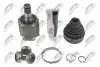 ШАРНІР РІВНИХ КУТОВИХ ШВИДКОСТЕЙ | VOLVO S80 2.0T,2.4T,2.5T 99-06, XC70 2.4T XC, 2.5T XC, 2.4D5 XC 00-08, S60 00-10, V70II 00-07, XC70 2.4T 00-02 /ЛІВ,ATM/ NTY NPW-VV-084 (фото 1)