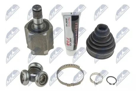 ШАРНІР РІВНИХ КУТОВИХ ШВИДКОСТЕЙ | VOLVO S80 2.0T,2.4T,2.5T 99-06, XC70 2.4T XC, 2.5T XC, 2.4D5 XC 00-08, S60 00-10, V70II 00-07, XC70 2.4T 00-02 /ЛІВ,ATM/ NTY NPW-VV-084