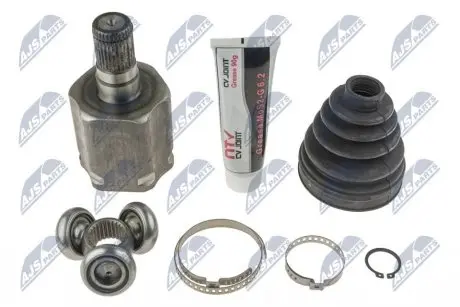 ШАРНІР РІВНИХ КУТОВИХ ШВИДКОСТЕЙ | VOLVO S80 2.5T 2007-2013 AT LH VOLVO S60 II D3/D4/D5 10-15, S80 II D5, 2.5T 07-, V60 D3/D5 10-16, V70 III D3/D4 10-15, V40 2.0T4/T5,2.0D3/D4 12-17 /ЛІВ,ATM/ NTY NPW-VV-068