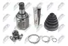 ШАРНІР РІВНИХ КУТОВИХ ШВИДКОСТЕЙ | TOYOTA AVENSIS CDT250 2.0D 03-06, ADT250 2.0D-4D 06-08, AZT250 2.0 03-08, COROLLA VERSO 2.0D-4D 04-05, COROLLA CDE120 2.0D-4D 01-07 /ЛІВ/ NTY NPW-TY-028 (фото 1)