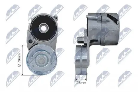 НАТЯЖНИК РЕМЕНЯ ПОТІЧНОВОГО | AUDI A4 97-04, A6 94-05, A8 95-02, 80 91-95,SKODA SUPERB 01-08,VW PASSAT 96-05 NTY RNK-VW-026