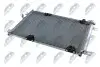 РАДІАТОР КОНДИЦІОНЕРУ | GRAND VITARA / ESCUDO (FT, GT) (97-) 1.6 I 16V (W/I DRYER) NTY CCS-SU-000 (фото 1)