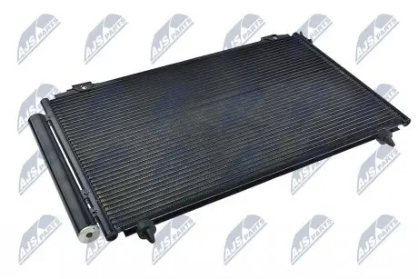 РАДІАТОР КОНДИЦІОНЕРУ | COROLLA VERSO (R1#) (04-) 1.6 I 16V (W/I DRYER, FOR VEHICLES WITH MANUAL CLIMATE CONTROL) NTY CCS-TY-001