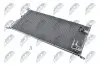 РАДІАТОР КОНДИЦІОНЕРУ | LANCER (CJ, CP) (96-) 2.0 I 16V TURBO, LANCER (CS_W) (03-) 1.3 I 16V (W/I DRYER) NTY CCS-MS-009 (фото 1)