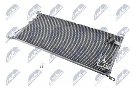 РАДІАТОР КОНДИЦІОНЕРУ | LANCER (CJ, CP) (96-) 2.0 I 16V TURBO, LANCER (CS_W) (03-) 1.3 I 16V (W/I DRYER) NTY CCS-MS-009