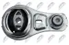 ПОДУШКА ДВИГУНА | OPEL VIVARO A 2000 - 2014, RENAULT TRAFIC II 2001 - 2014 2.5 CDTI 16V - 84 KW / 114 HP, 2.0 16V - 86 KW / 117 HP /ПЕРЕД, НИЗ / NTY ZPS-PL-088 (фото 3)