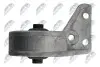 ПОДУШКА ДВИГУНА | HYUNDAI SANTA FE (BB) 00-06 /ЗАД/ NTY ZPS-HY-508 (фото 5)