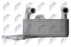 РАДІАТОР МАСЛЯНИЙ | VW PASSAT B8 1.4TSI/1.8TSI/1.6TDI/2.0TDI 2014-, VW GOLF VII 1.4TSI/1.6TSI/2.0TDI 2012-, SKODA FABIA 1.6 III 2014-, SKODA RAPID 1.6 2013-, SKODA YETI 1.6 2014- NTY CCL-VW-030 (фото 3)