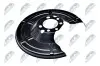 ЗАХИСТ ДИСКУ | OPEL ASTRA G/H 98-, ZAFIRA A/B 99-, COMBO 01-, MERIVA 03- /ЗАД Л/П/ NTY HTO-PL-000 (фото 3)