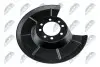 ЗАХИСТ ДИСКУ | FORD FOCUS II 04-, C-MAX 07-, MAZDA 3 03-, 5 05- /ЗАД, Л/П/ NTY HTO-FR-003 (фото 1)