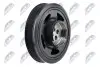 ШКІВ ВАЛУ | BMW 1 F20/F21 114D/116D 14-, 2 F45/F46 214D/216D 15-, X1 F48 16D 15-, MINI COOPER D, ONE D F55/F56 1.4D/1.6D 14- NTY RKP-BM-017 (фото 1)