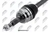 ПІВВІСЬ | MITSUBISHI ASX 1.8,2.0 4WD 10-, OUTLANDER II 2.0,2.4 4WD 06-, CITROEN C-CROSSER 2.4 08-, PEUGEOT 4007 2.4 07- /ПЕРЕД,ЛІВ,ATM CVT/ NTY NPW-MS-073 (фото 3)
