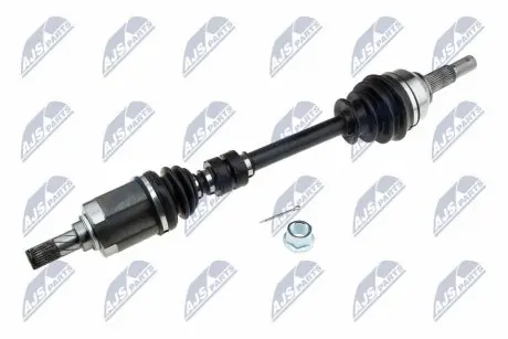 ПІВВІСЬ | NISSAN QASHQAI 1.6 07-13 /ЛІВ/ NTY NPW-NS-068