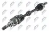 ПІВВІСЬ | TOYOTA AVENSIS T27 1.6 08-, 1.8 MTM/ATM 08- /ЛІВ/ NTY NPW-TY-087 (фото 1)