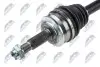 ПІВВІСЬ | TOYOTA AVENSIS T27 1.6 08-, 1.8 MTM/ATM 08- /ЛІВ/ NTY NPW-TY-087 (фото 3)