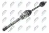ПІВВІСЬ | JEEP COMPASS 4WD 2.4 -14 /ATM,ПРАВ/ NTY NPW-CH-064 (фото 1)