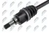 ПІВВІСЬ | VW UP 11-, SKODA CITIGO 11-, SEAT MII 11- /ЛІВ/ NTY NPW-VW-155 (фото 2)