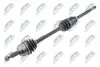 ПІВВІСЬ | RENAULT LAGUNA III 2.0DCI 08- /ПРАВ/ NTY NPW-RE-150 (фото 1)