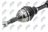 ПІВВІСЬ | NISSAN NOTE II E12 1.5DCI 13- /ЛІВ, MTM/ NTY NPW-NS-100 (фото 3)