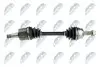 ПІВВІСЬ | OPEL CORSA D 1.3CDTI 06-, CORSA E 1.4T 14-, FIAT GRANDE PUNTO 1.3JTD 05- /ЛІВ/ NTY NPW-PL-041 (фото 1)