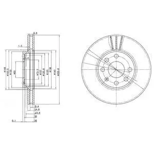 Гальмівний диск DRIVE DRIVE+ DP1010.11.0753
