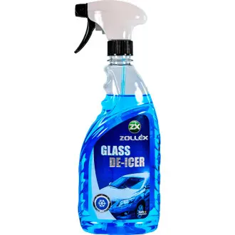 Розморожувач автомобільного скла Glass DE-ICER (-65), 500мл, 18088 ZOLLEX 4126148