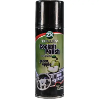 Поліроль для салону Cockpit Polish зелене яблуко 200 мл ZOLLEX 2848924