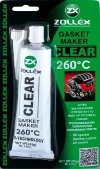 Герметик прокл. (прозор.) CLEAR-25g. Преміум(1шт.) 15012 (20шт уп) ZOLLEX 2995853