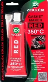 Герметик прокл. (червоний) RED-85g. RED-85g/15004 (12шт уп) ZOLLEX 773424