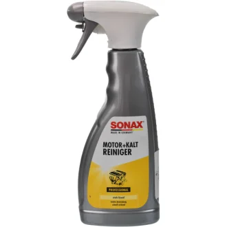 Фото запчастини Очисник двигуна Motor + Kalt Reiniger спрей 500 мл SONAX 543200 Очисник двигуна Motor + Kalt Reiniger спрей 500 мл SONAX 543200