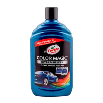 Цветной полироль для кузова Turtle Wax Color Magic Ultra Blue Wax синий 500 мл TURTLE-WAX 52709